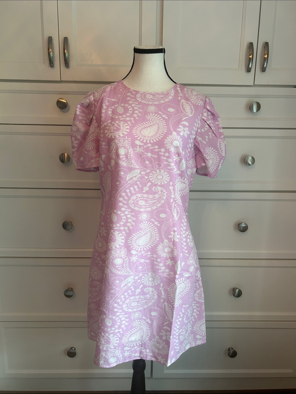 GiGiO Pink & White Dress